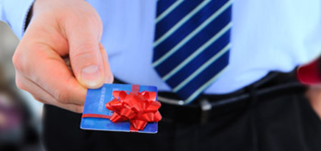 Employee Rewards, gift cards, thanking an employee