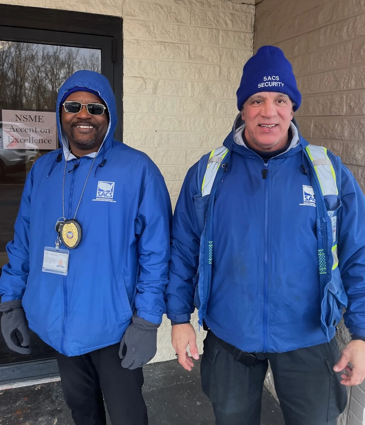 We hire experience, mature security personnel to work for SACS.