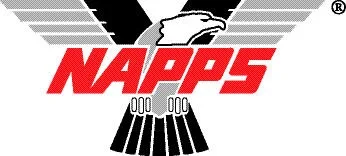 Color NAPPS_Logo with registered trademark National Association of Professional Process Servers (NAPPS) logo