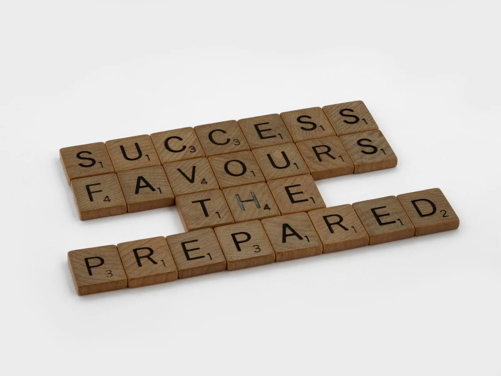 tiles that spell out success favors the prepared iles-that-spell-out-success-favors-the-prepared